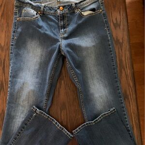 Women’s jeans size 12 Jordache with embellishments on the pockets